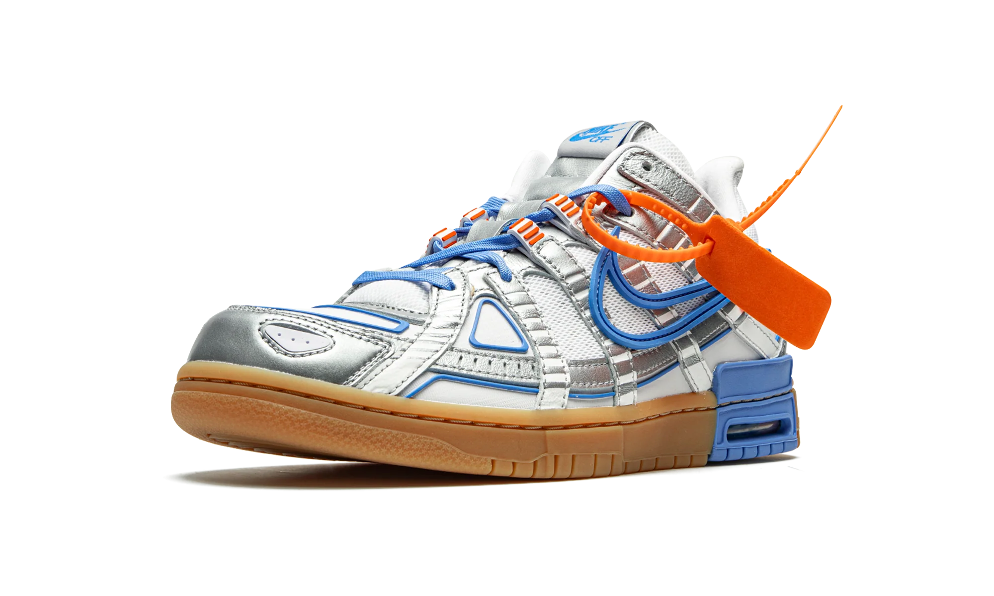 Air Rubber Dunk "Off-White - University Blue" - Image 4