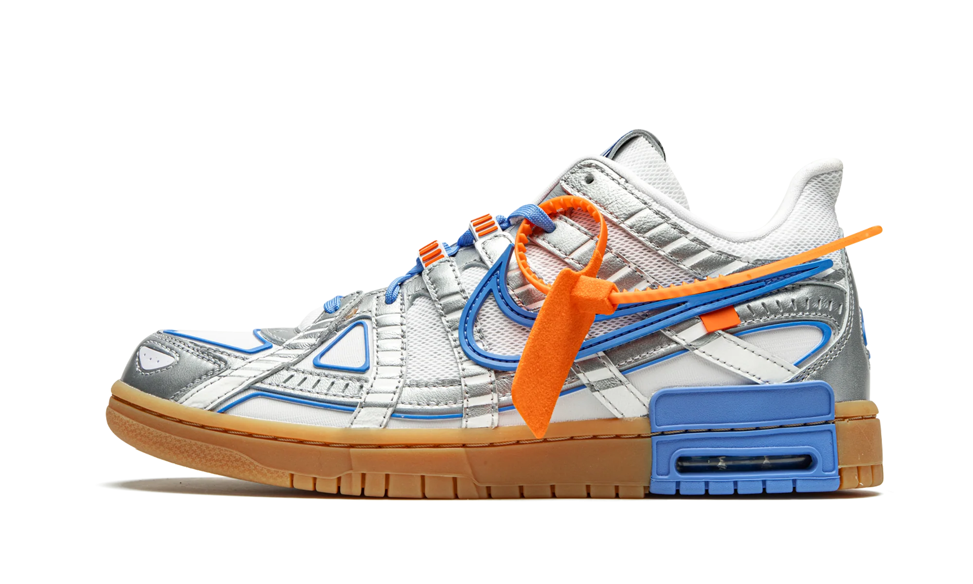 Air Rubber Dunk "Off-White - University Blue" - Image 8