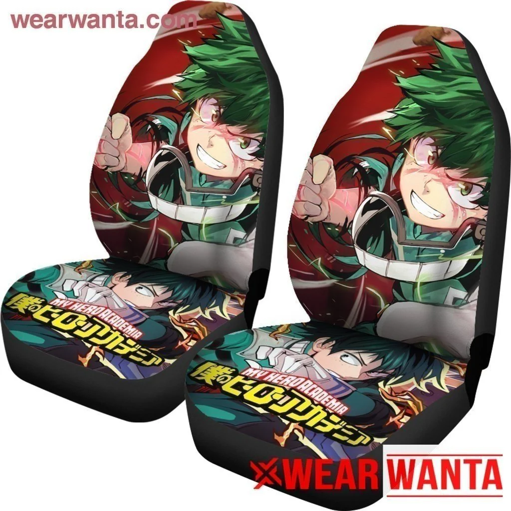 Anger Izuku Midoriya My Hero Academia Car Seat Covers MN04 - Image 3