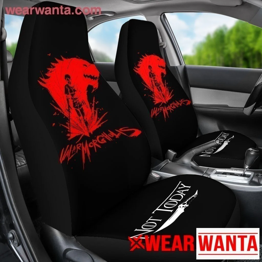 Arya Stark Not Today Car Seat Covers For Game Of Thrones SS8 LT04 - Image 4