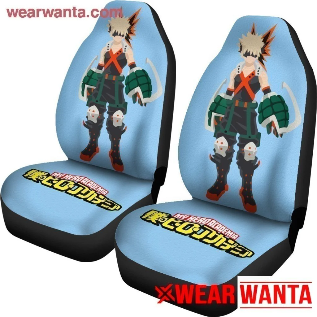 Banpresto Banpresto Katsuki Bakugo My Hero Academia Car Seat Covers MN04 - Image 3