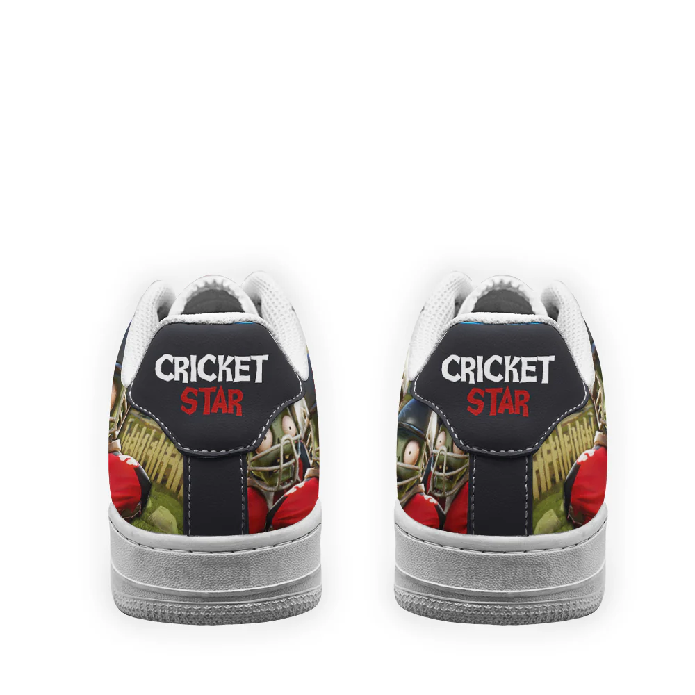 Plants Vs Zombies Cricket Star Low-Top Leather Sneakers Custom Name - Image 4