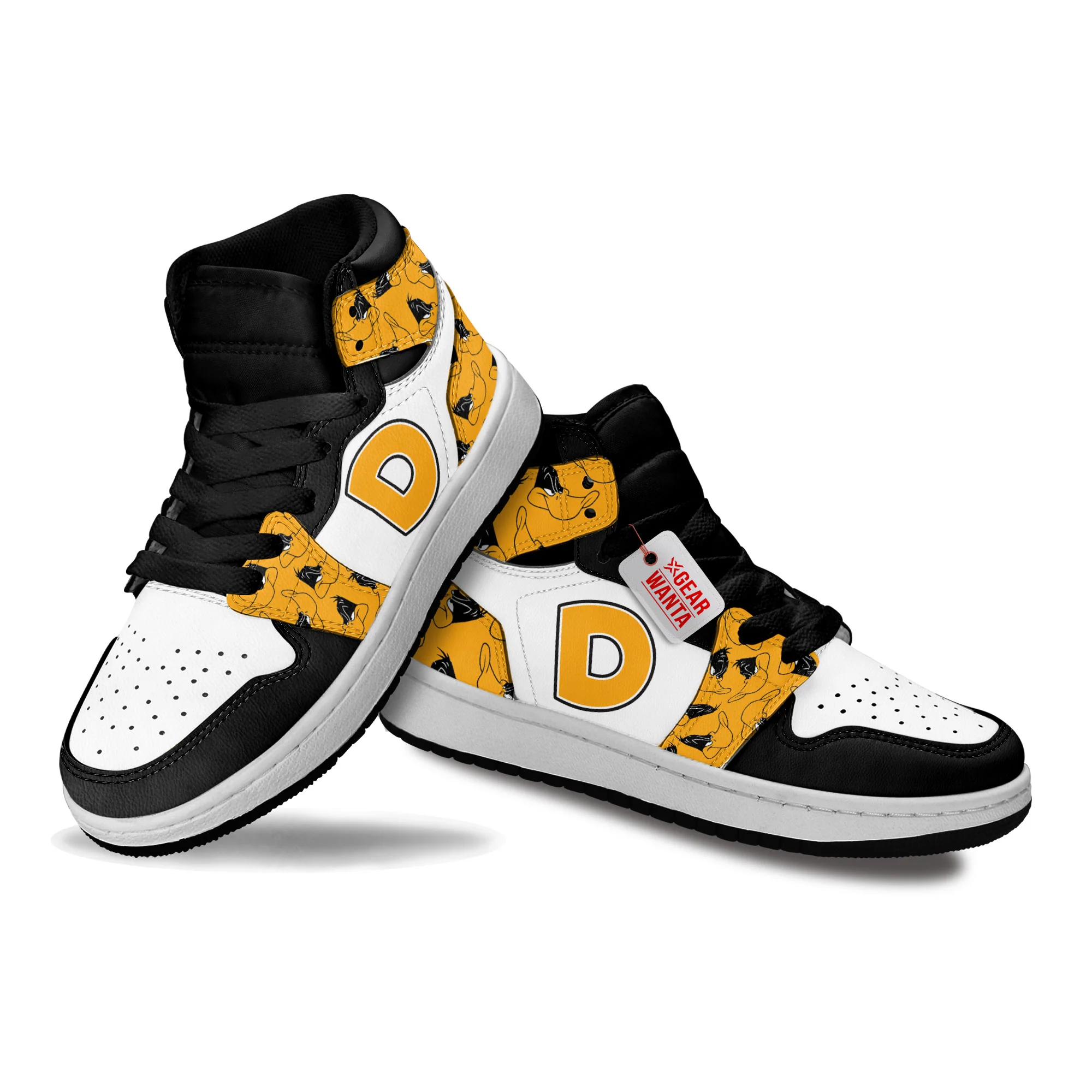 Daffy Kids High-Top Leather Sneakers - Image 4