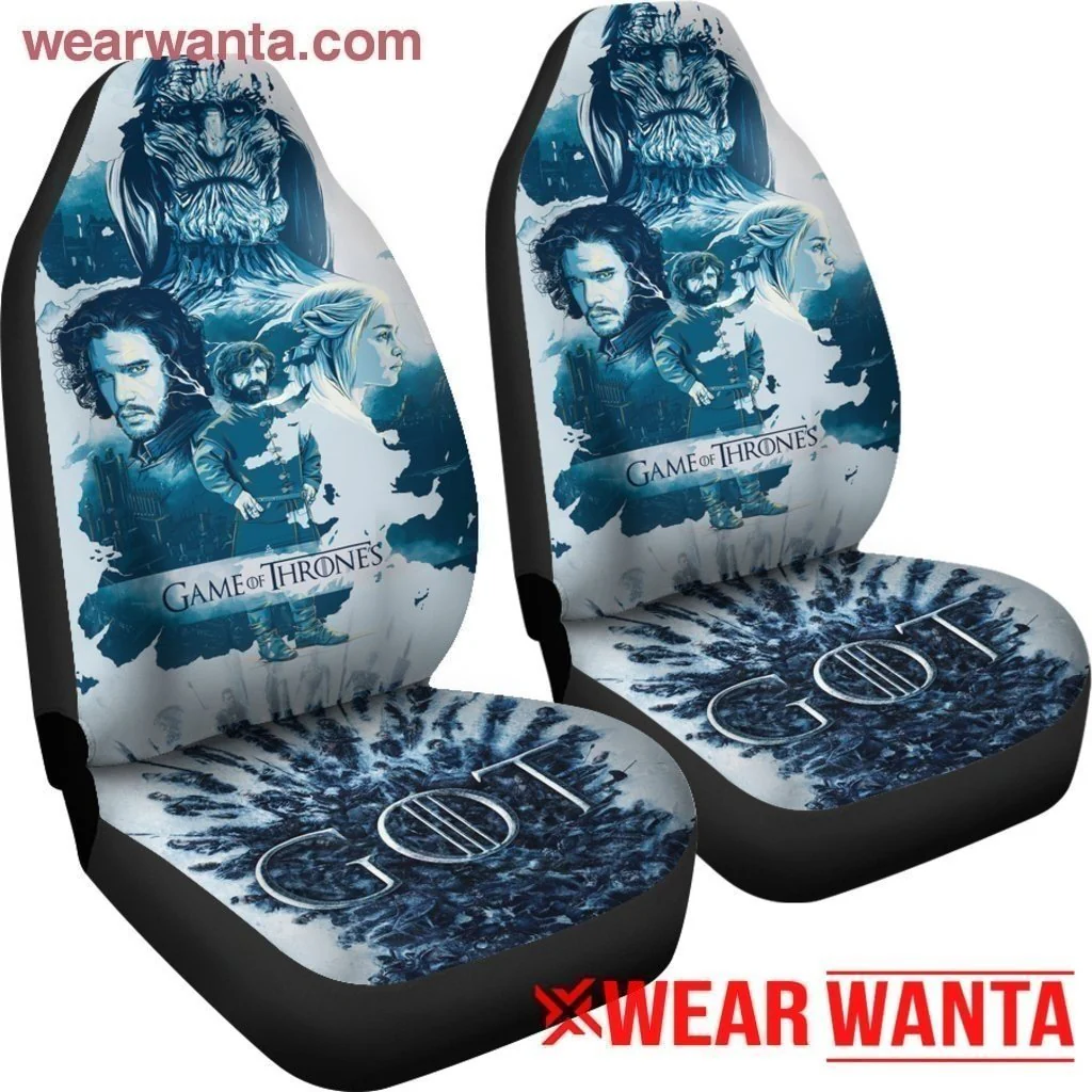 Game Of Thrones Battle War Car Seat Covers LT04 - Image 5