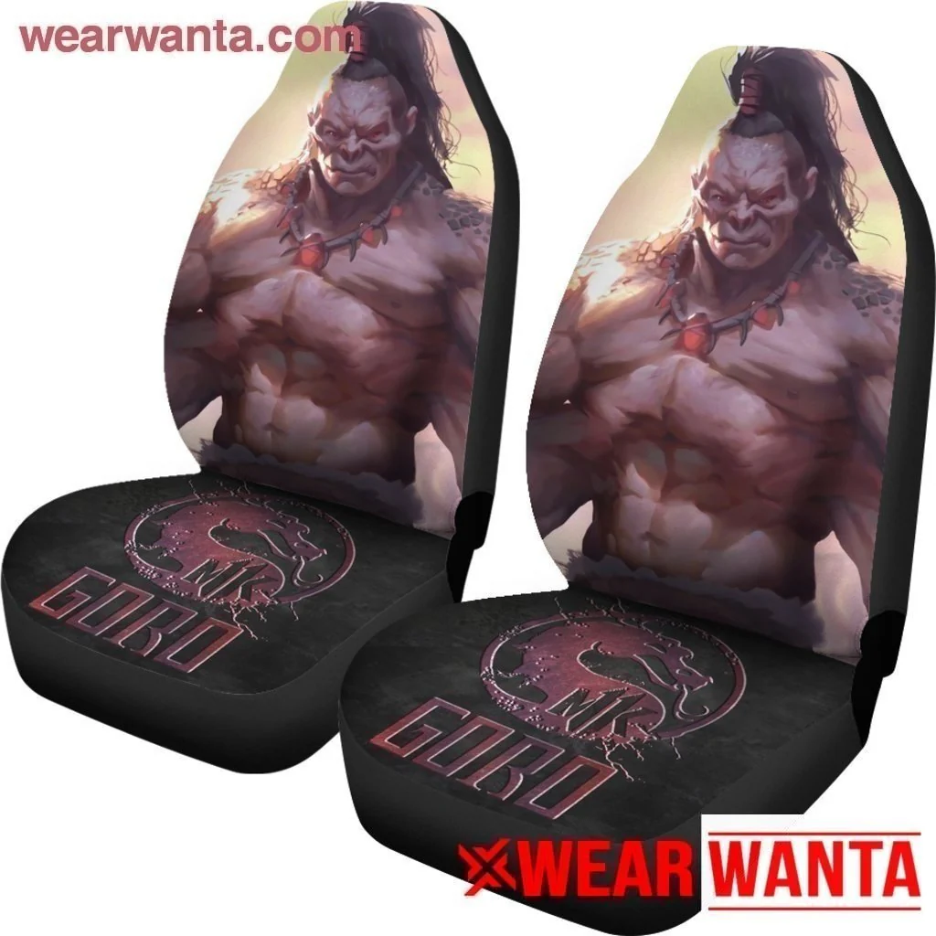 Mortal Kombat Goro Car Seat Covers For MN05 - Image 3