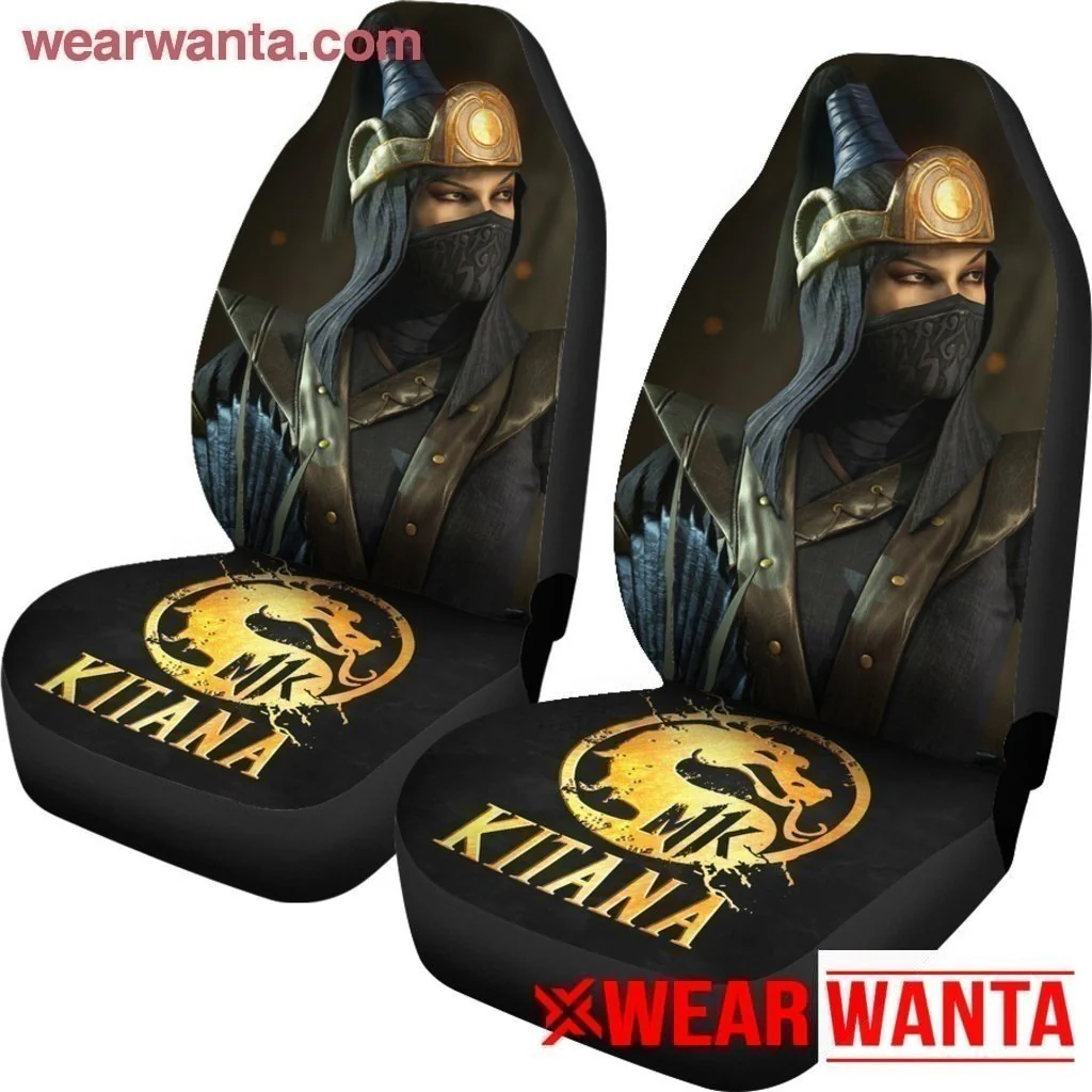 Mortal Kombat Kitana Car Seat Covers For MN05 - Image 3