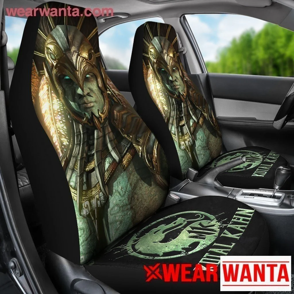 Mortal Kombat Kotal Kahn Car Seat Covers For MN05 - Image 4