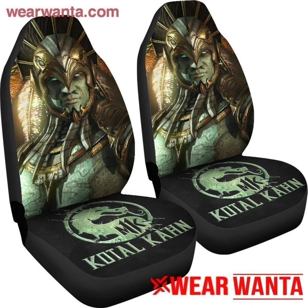 Mortal Kombat Kotal Kahn Car Seat Covers For MN05 - Image 5