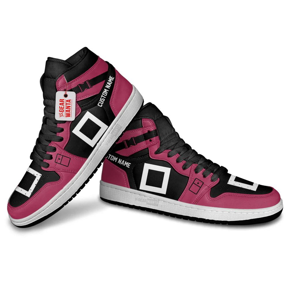 Square Guards Uniform High-Top Leather Sneakers Collection - Image 4