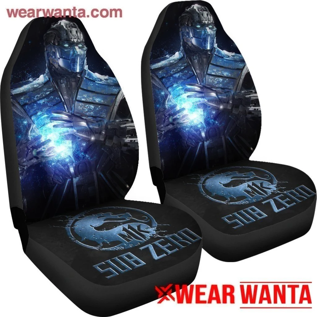 Sub Zero Mortal Kombat Car Seat Covers MN05 - Image 5