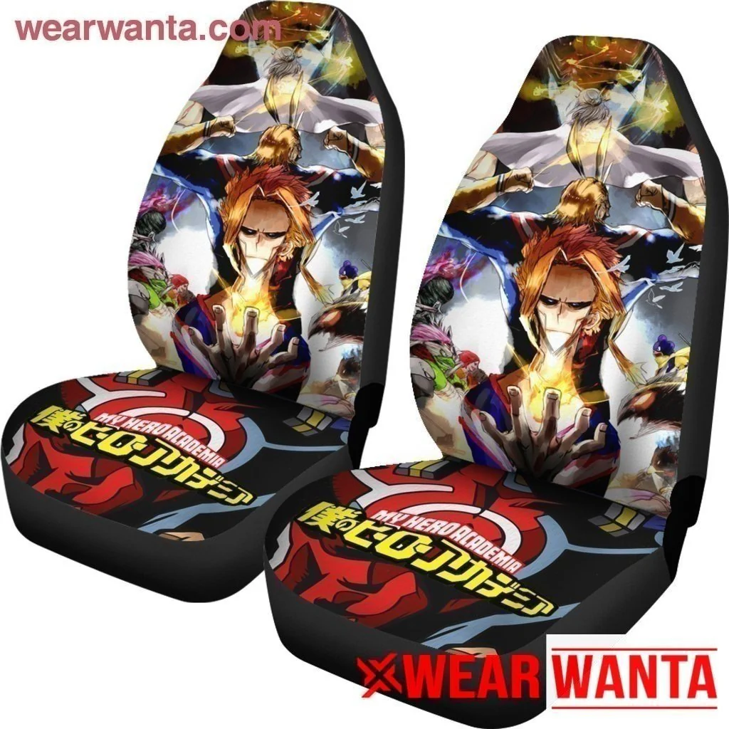 Toshinori Yagi My Hero Academia All Might Car Seat Covers MN04 - Image 3