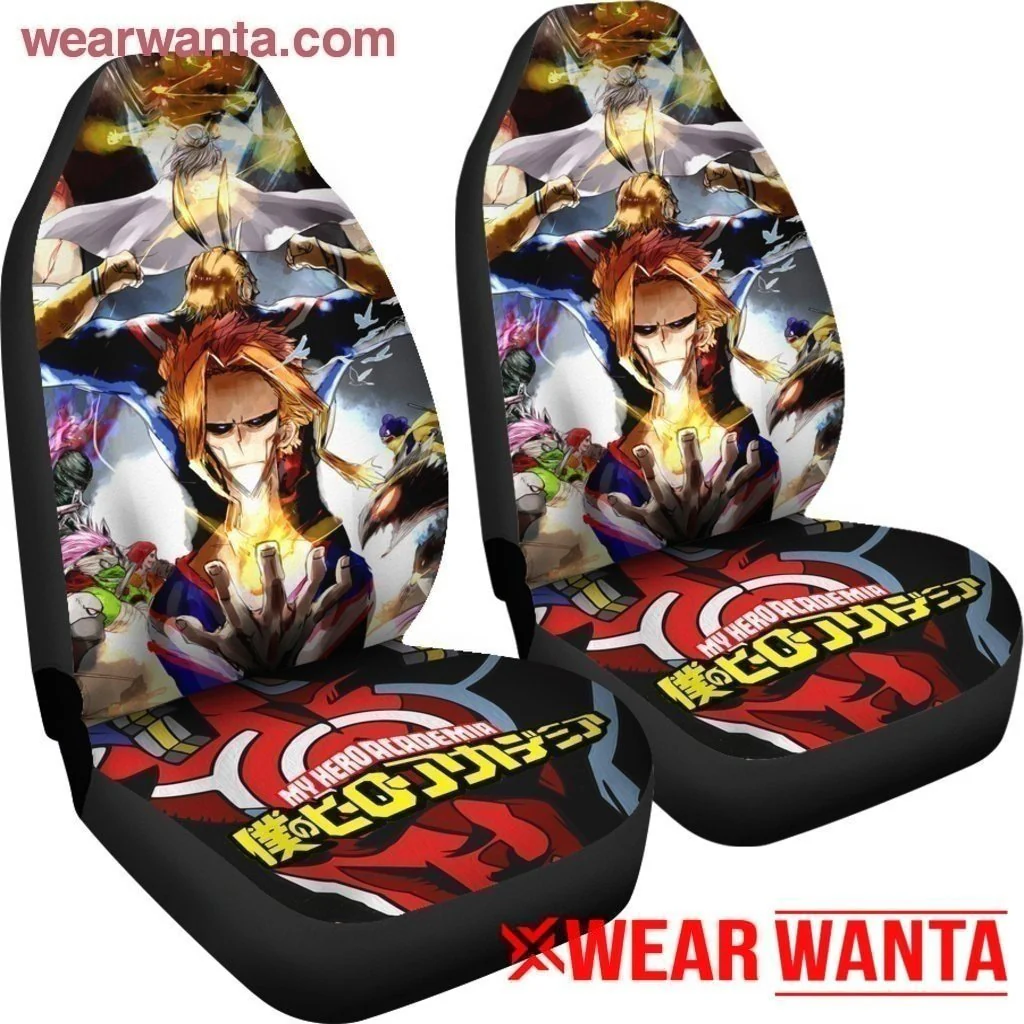 Toshinori Yagi My Hero Academia All Might Car Seat Covers MN04 - Image 5