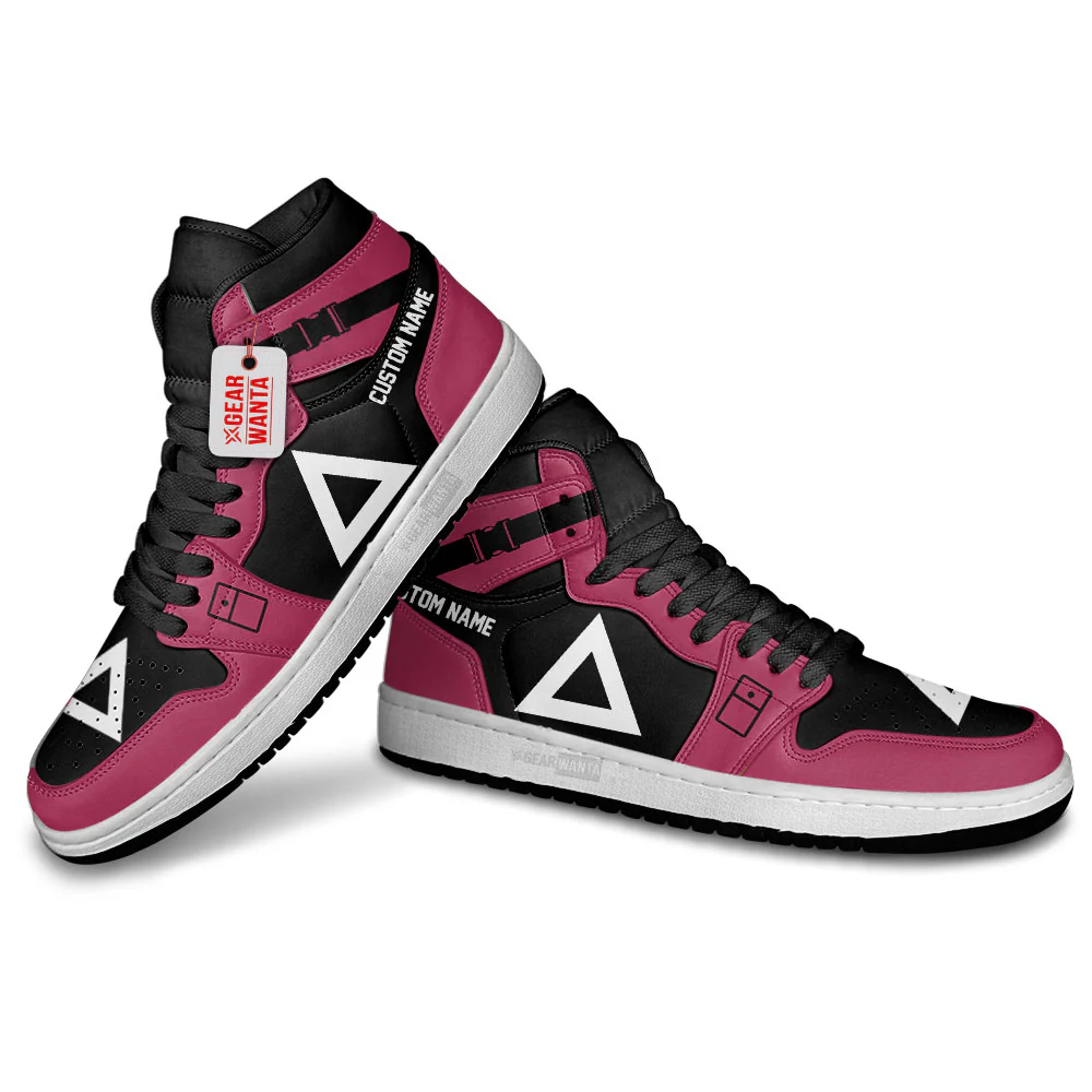 Triangle Guards Uniform High-Top Leather Sneakers Collection - Image 4